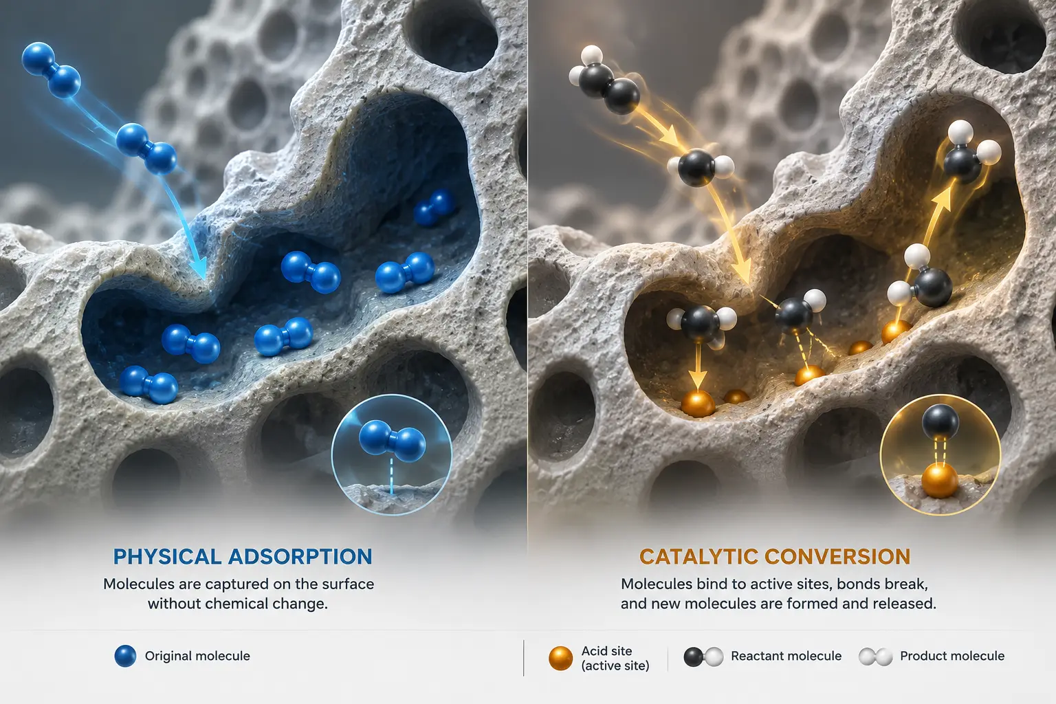 Adsorbent Catalysts Overview