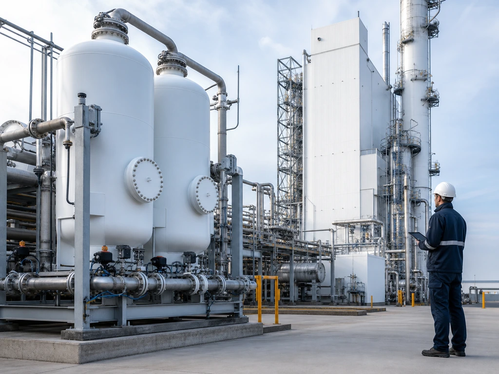 Molecular sieve pre-purification vessels protecting a cryogenic air separation unit.